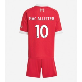 Liverpool Alexis Mac Allister #10 Replika babykläder Hemmaställ Barn 2025-26 Kortärmad (+ korta byxor)